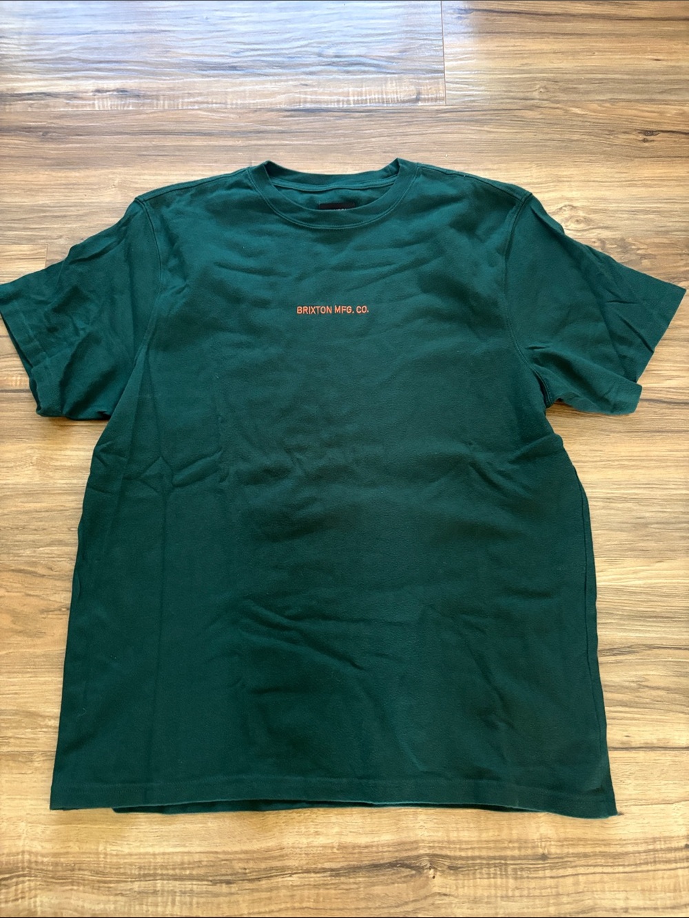 Brixton Forest Green Short Sleeve Logo Tee